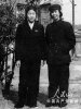 贺自珍与李敏在上海（20世纪50年代）。.jpg